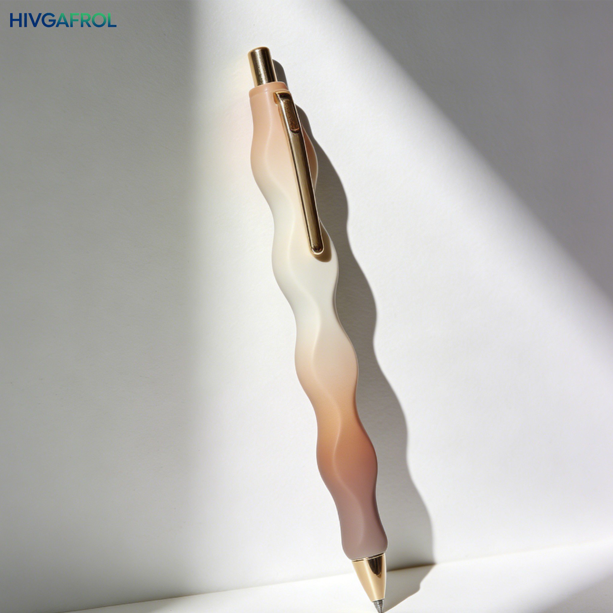 10 żelowych długopisów z przyciskiem, szczelnych