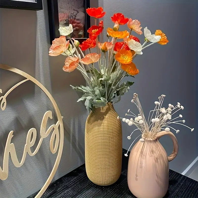 Artificial Poppy Plants