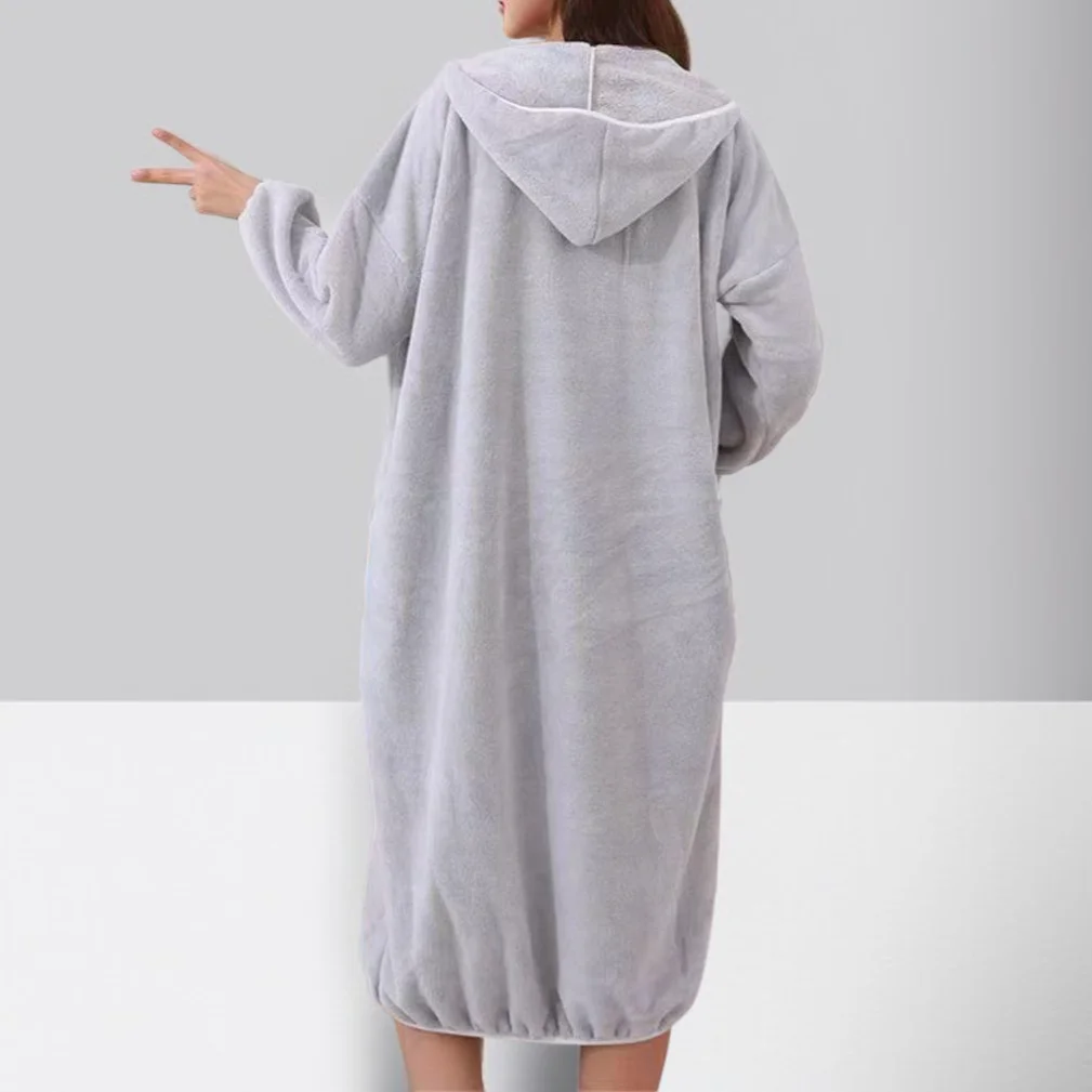 秋冬新款浴袍長袖