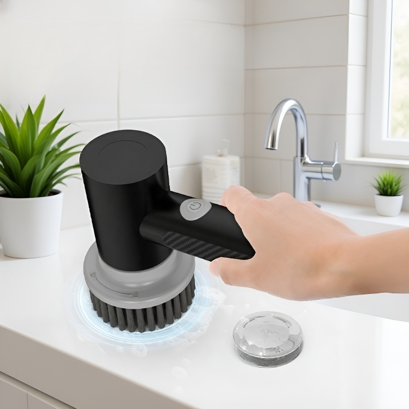 Multi-Functional Handheld Electric Cleaning Brush for Home Use