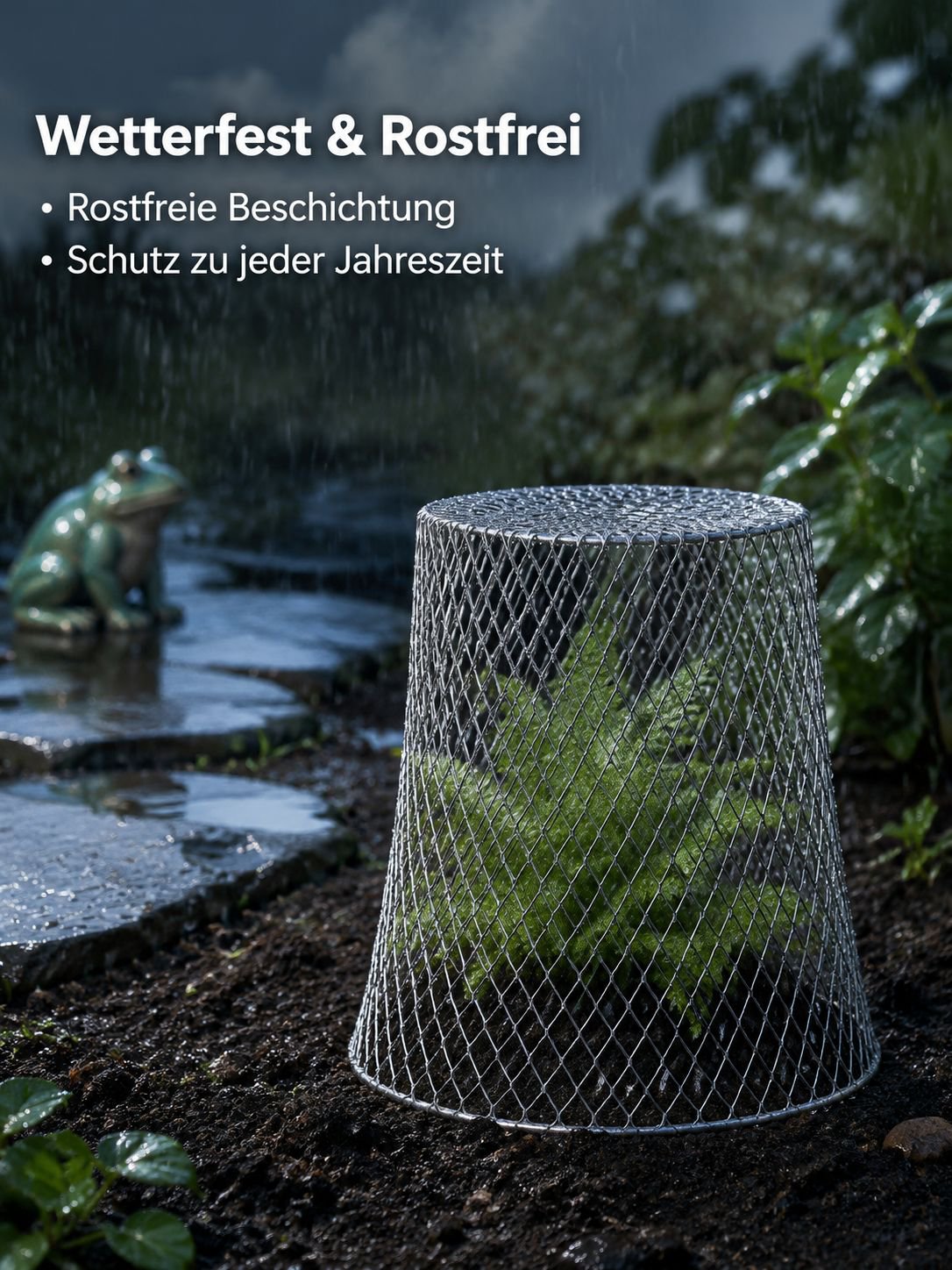 Pflanzendraht-Schutzgitter