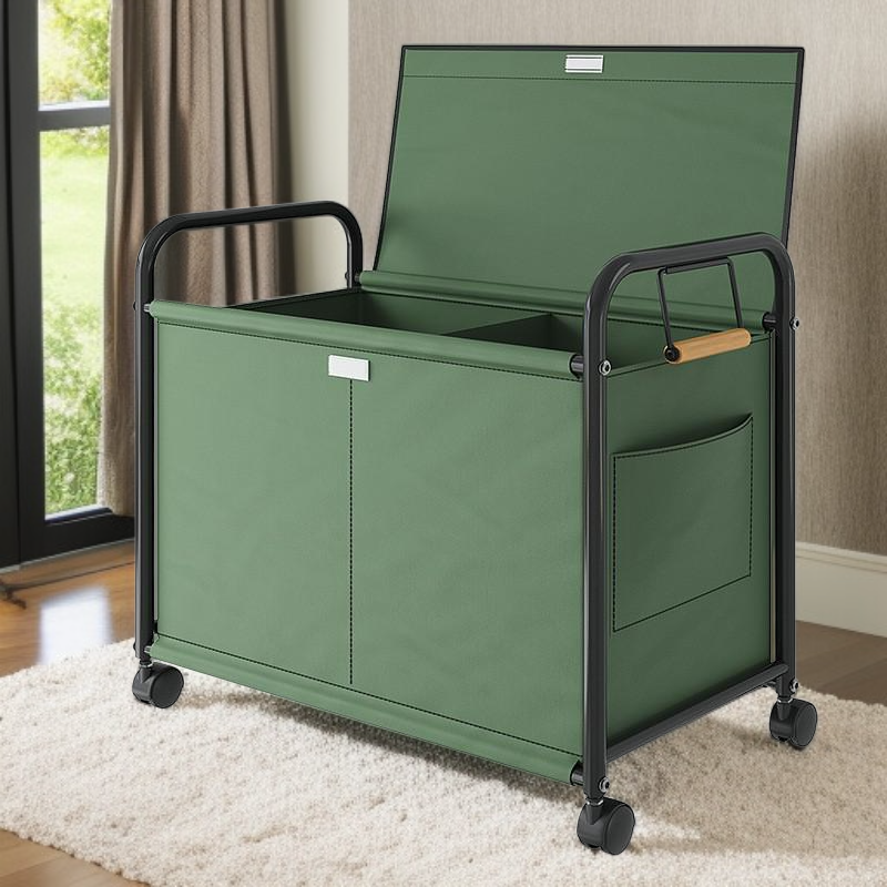 책상 아래 수납 바구니 백팩 랙