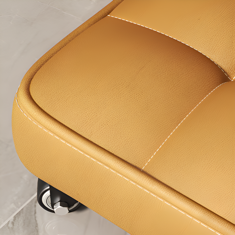 Multi-purpose Wheeled Low Stool for Home Use