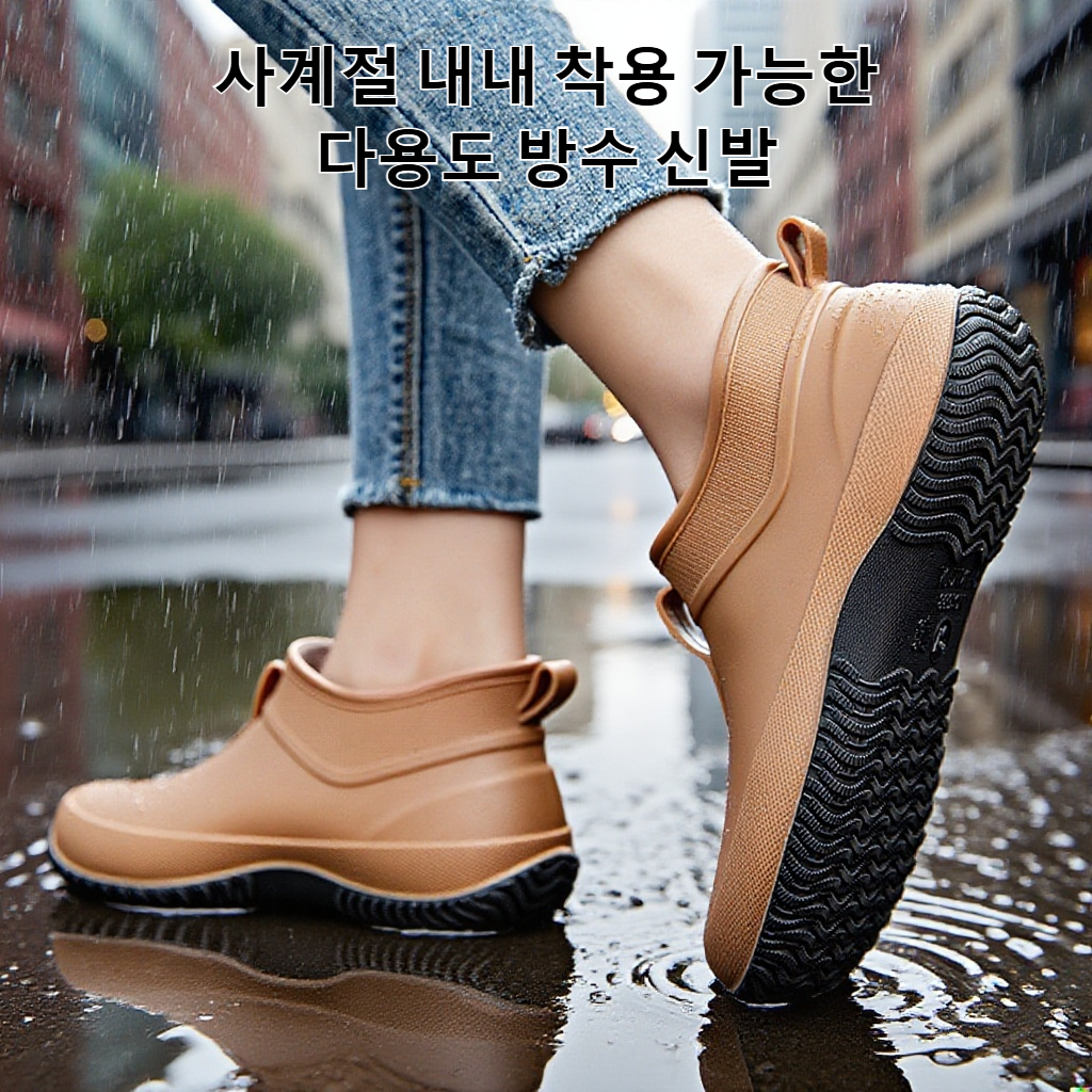 여성용 짧은 레인부츠