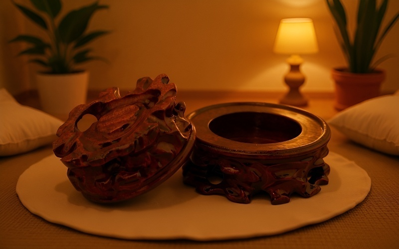 高耐久性の木製ボールサポート詳細