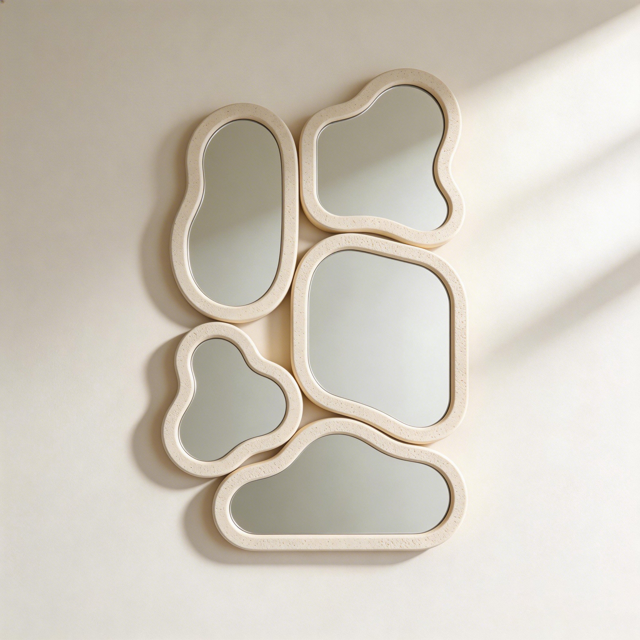 다기능 벽걸이 조립 거울 가정용