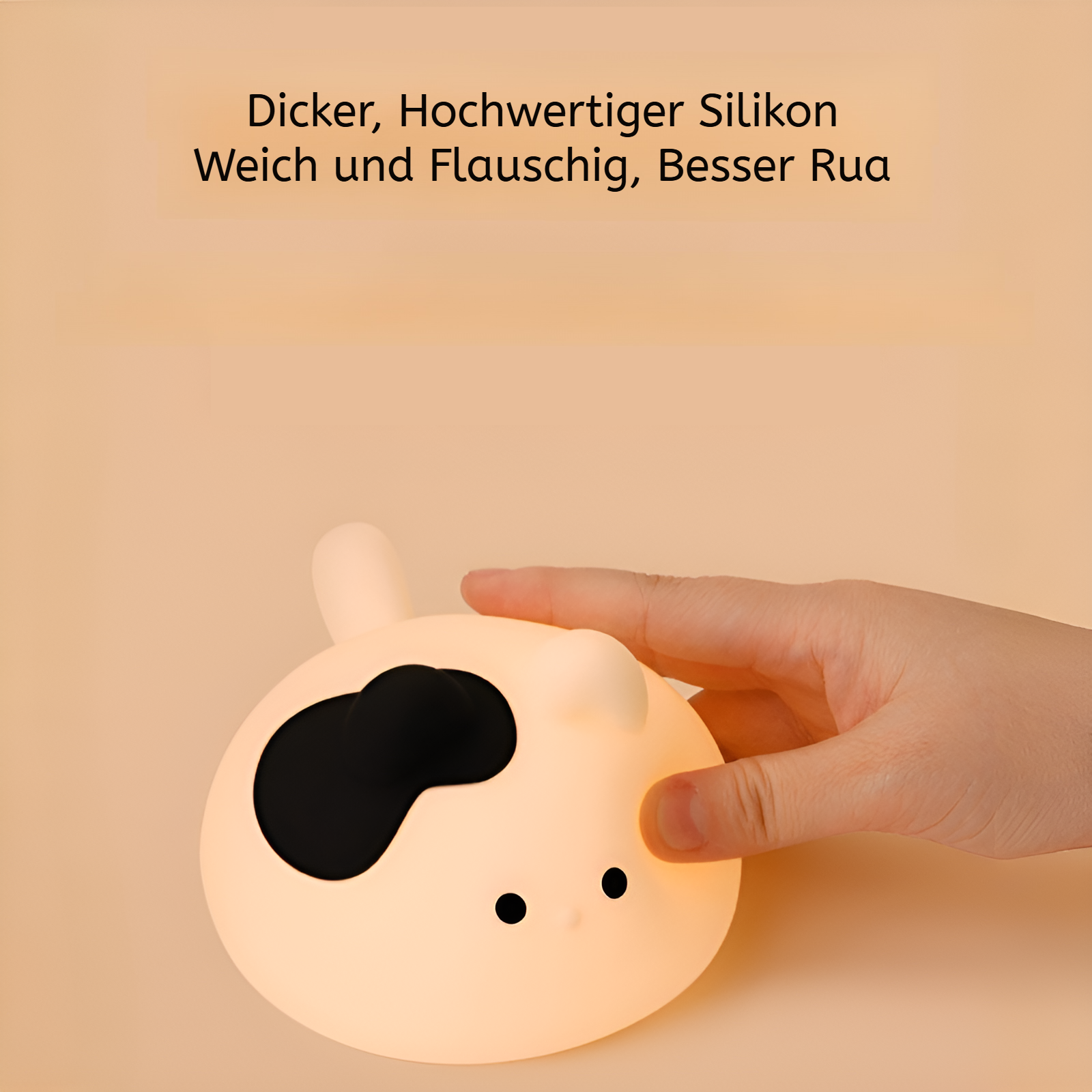 Energiesparendes Katzen Nachtlicht mit Augenschutz