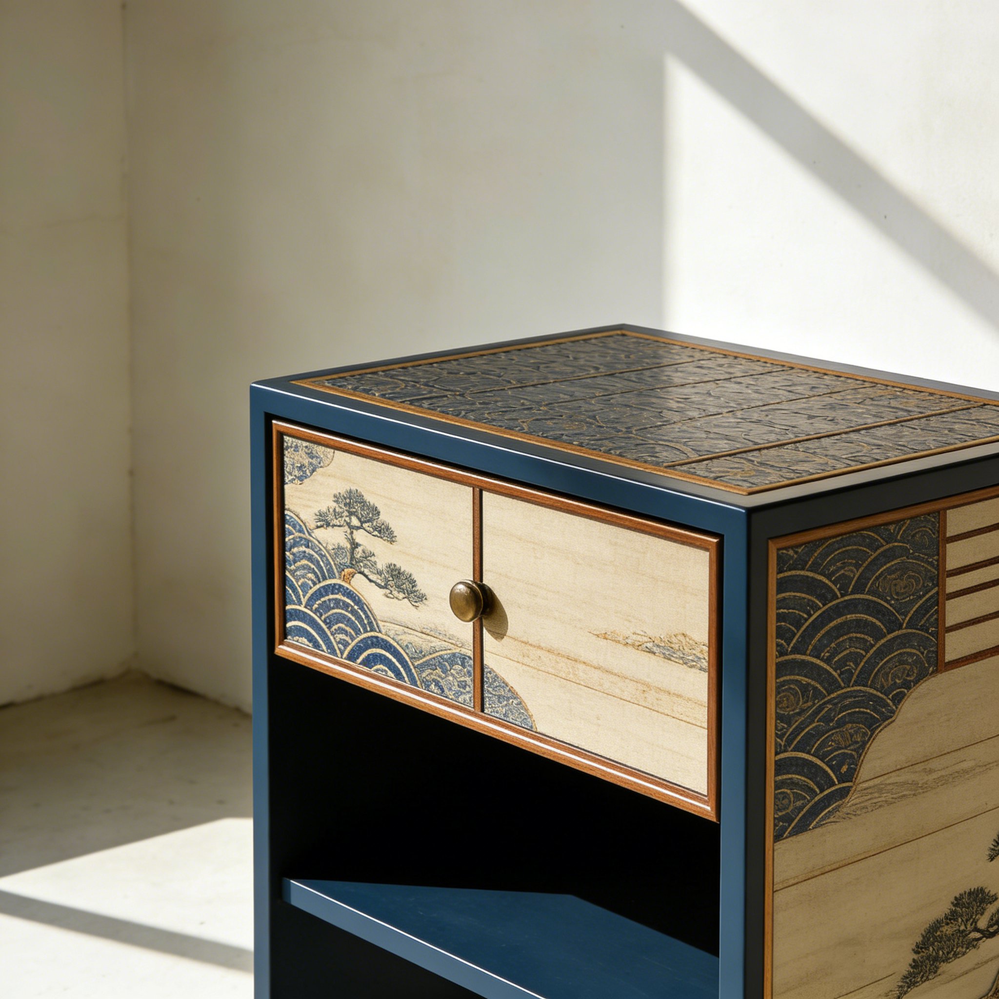  多機能収納キャビネット