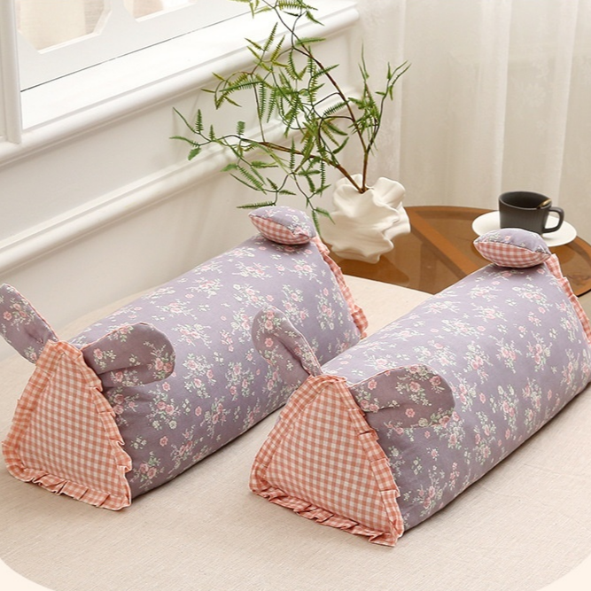 全棉雙層紗荞麥殼枕頭