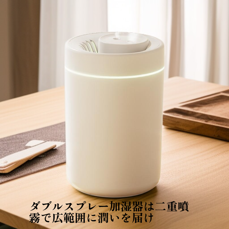 ダブルスプレー加湿器