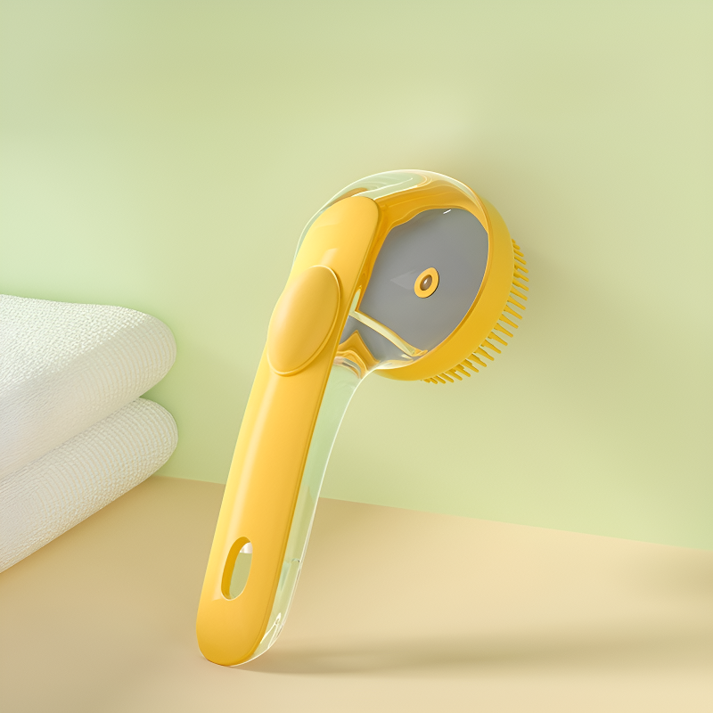 Brosse de nettoyage liquide multifonctionnelle pour shampoing