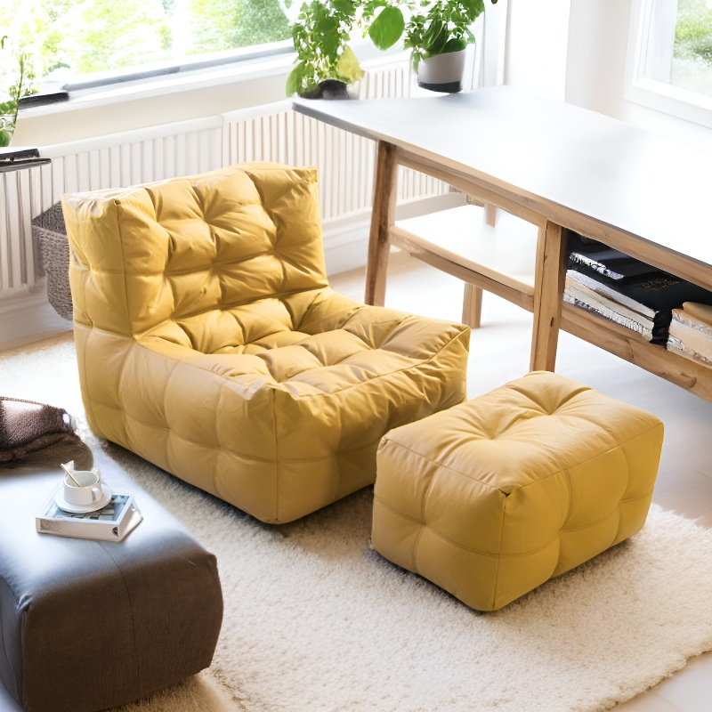 バルコニー専用免洗テクノロジーファブリック一人掛けソファチェア