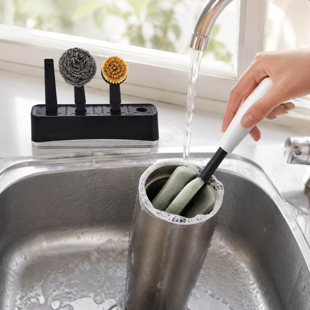 Household Multifunctional Pot & Cup Cleaning Brush Set