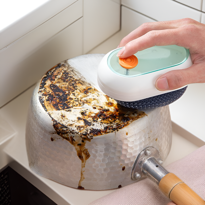 Kitchen Cleaning Multi-functional Brush, Lazy Person’s Dishwashing Magic Tool