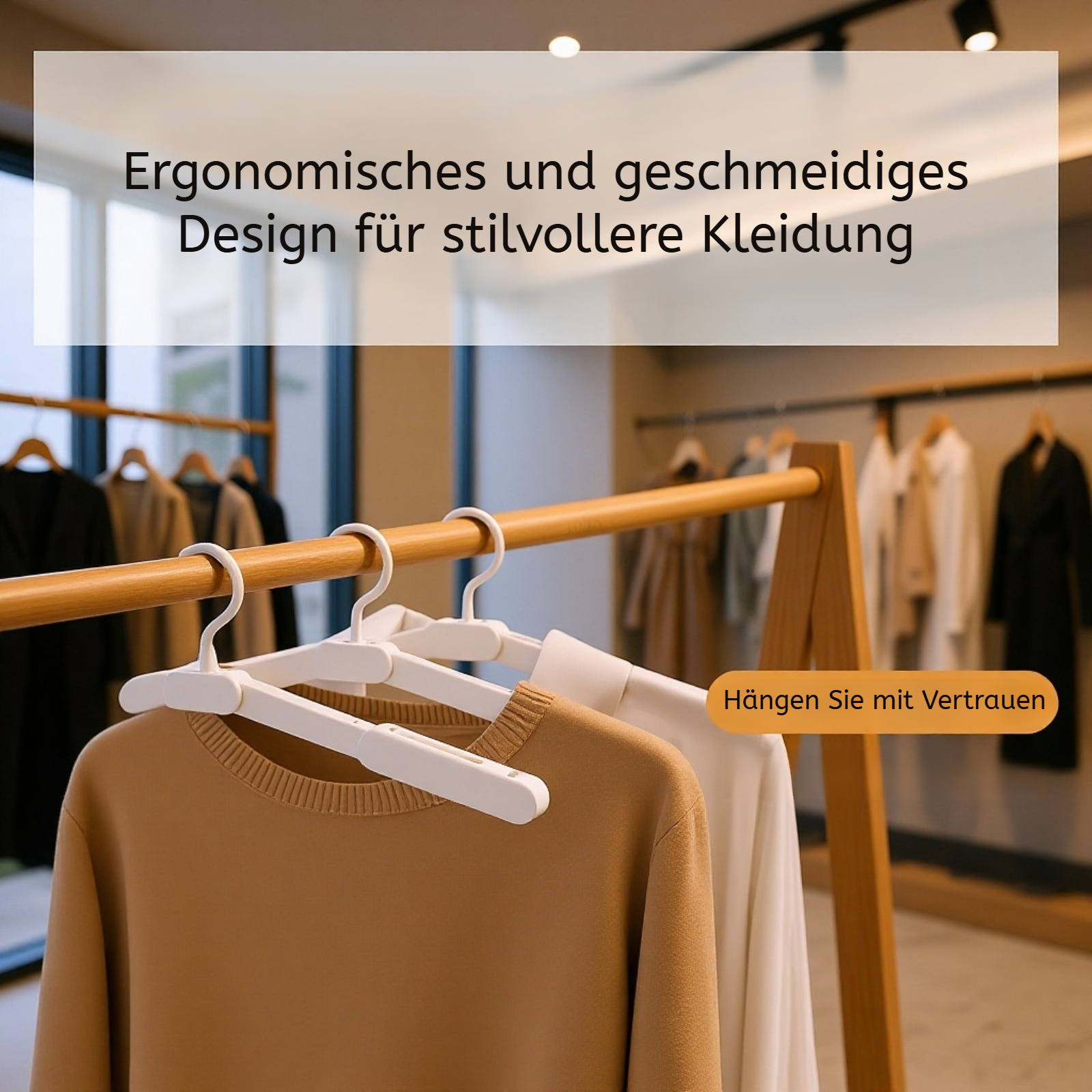Kleiderbügel im modernen Design – ideal für jeden Haushalt