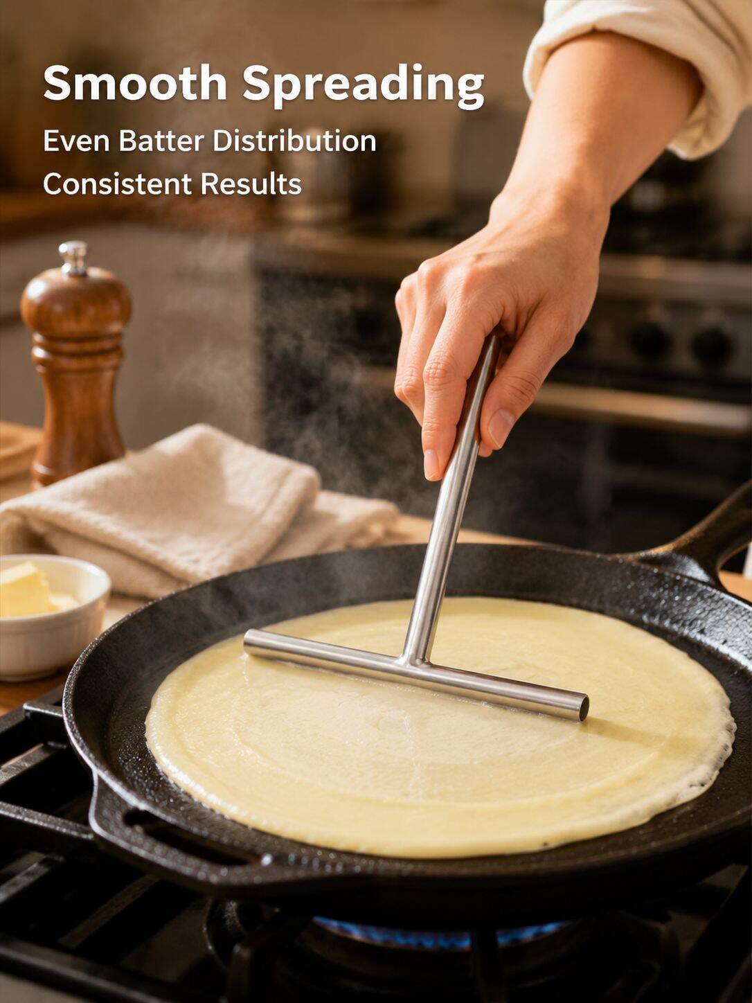 Multifunctional Pancake Spatula and Spreader