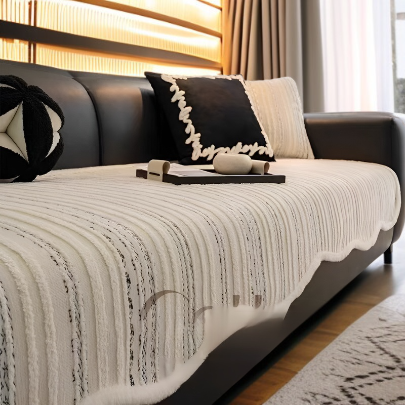 特殊形状シェニールソファクッション滑り止めライト高級ハイエンドソファクッション四季ユニバーサルソファクッションカバーカバー