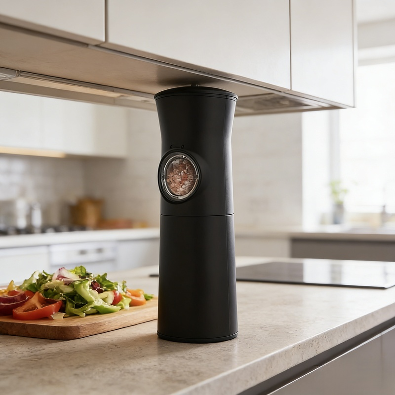 Gravity-Sensing Electric Seasoning Grinder Home Kitchen Appliance