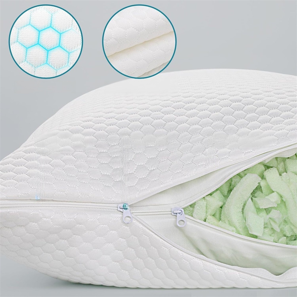 顆粒記憶棉護頸枕