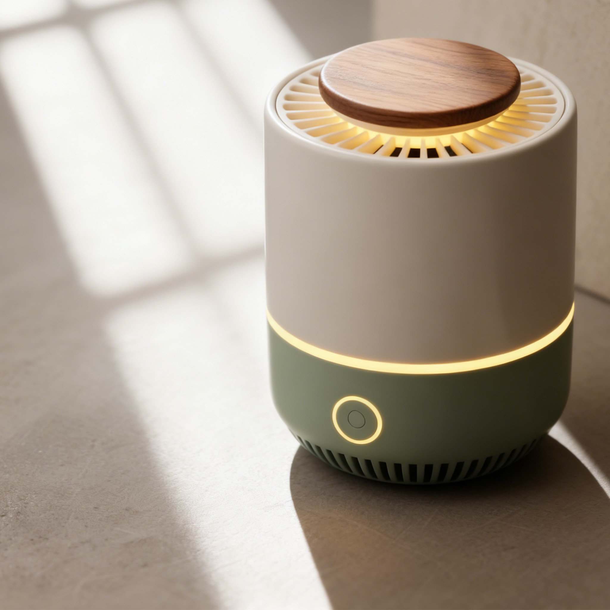 高級感のある天然木トップ部分のクローズアップ