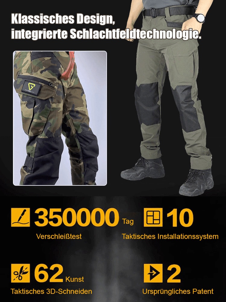 Herren Elastische Wasserdichte Taktische Hose