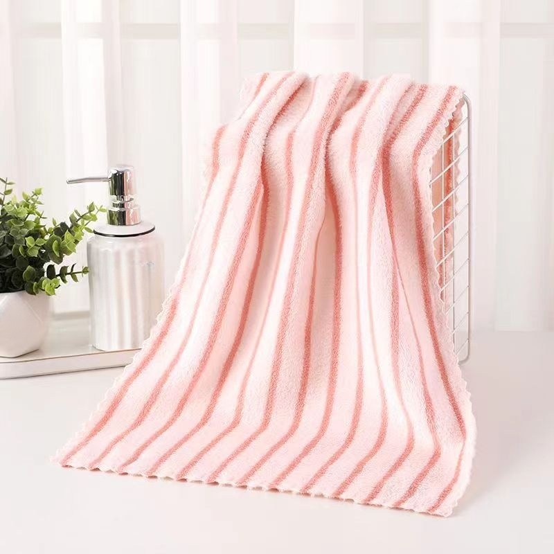 高檔珊瑚絨吸水不掉毛毛巾