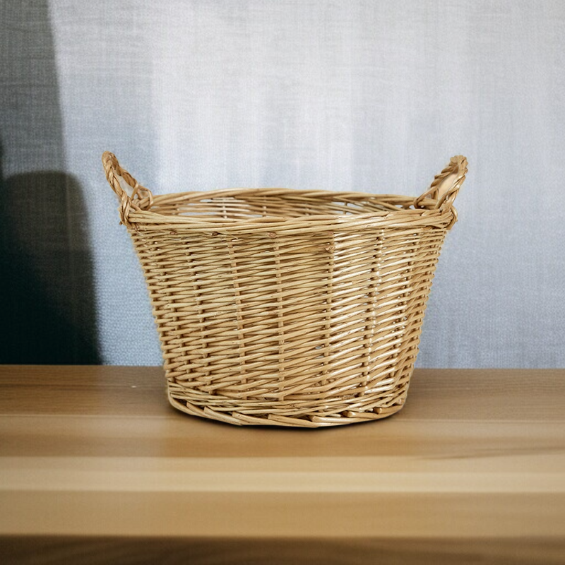주방 수공 뜨개질 수납 광주리