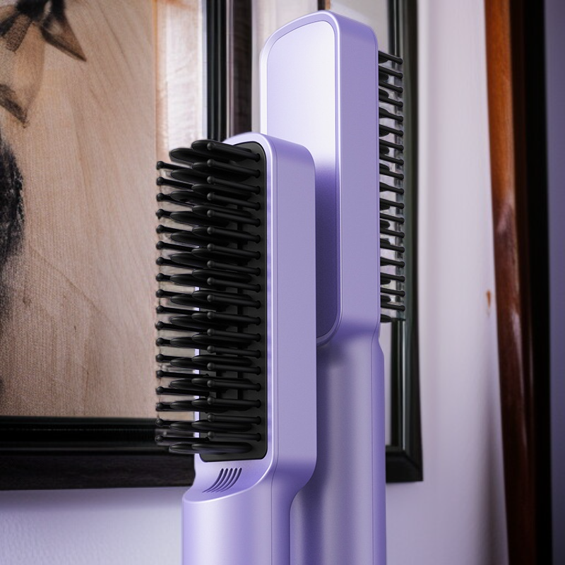 فرشاة تصفيف الشعر المنزلية بالأيونات السالبة لمنع الكهرباء الساكنة بدون ضرر للشعر