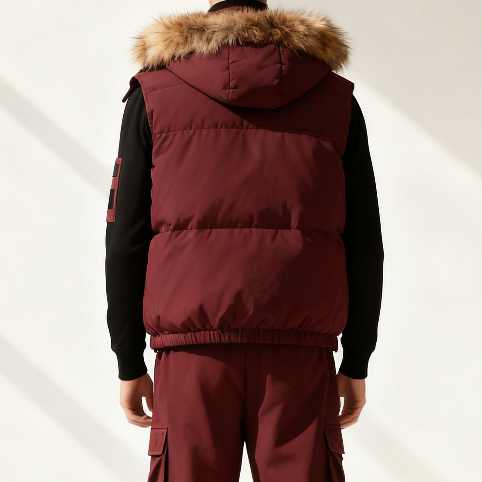 남성용 숏패딩 두꺼운 야외용 다운재킷