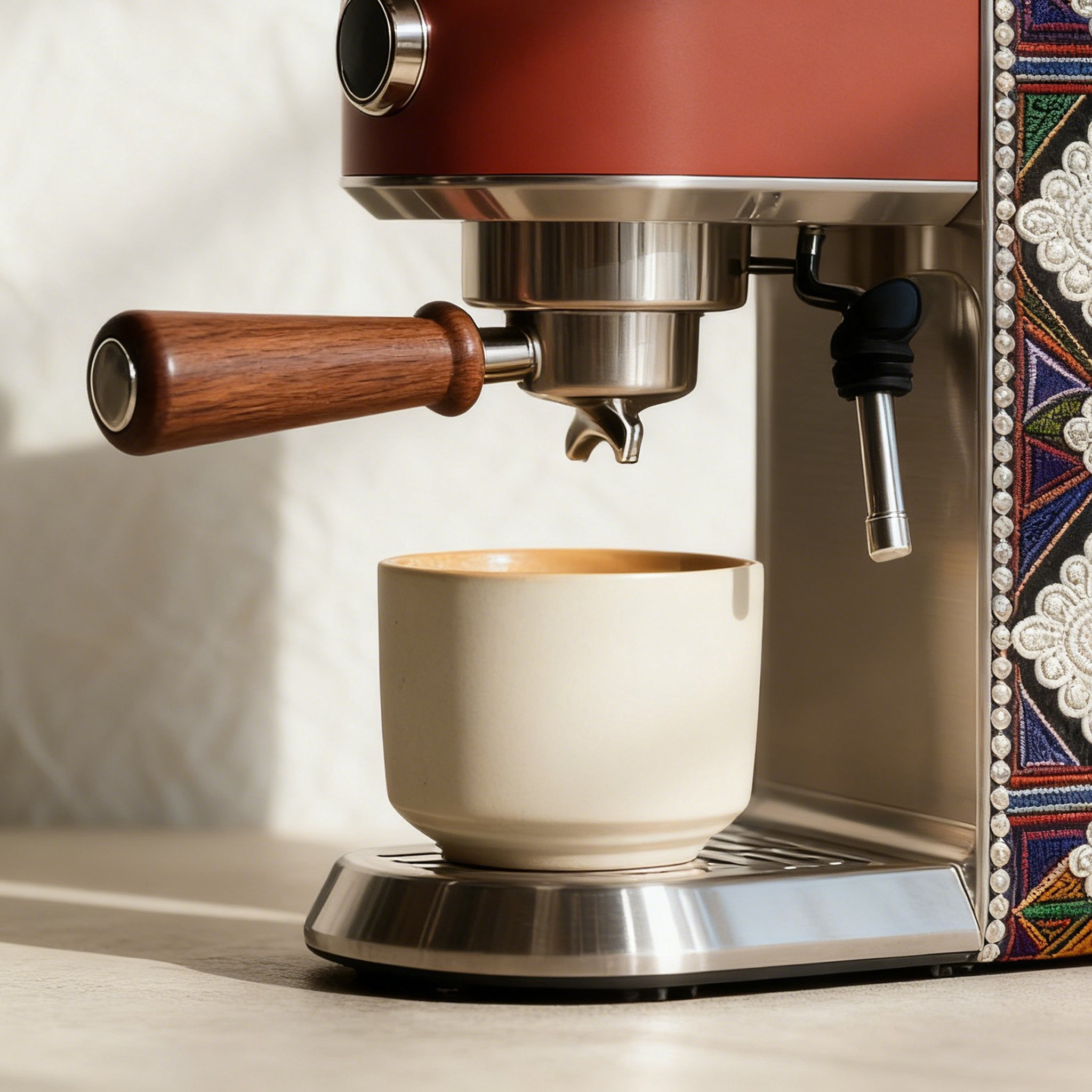 家庭用セミオートコーヒーメーカーの全体写真