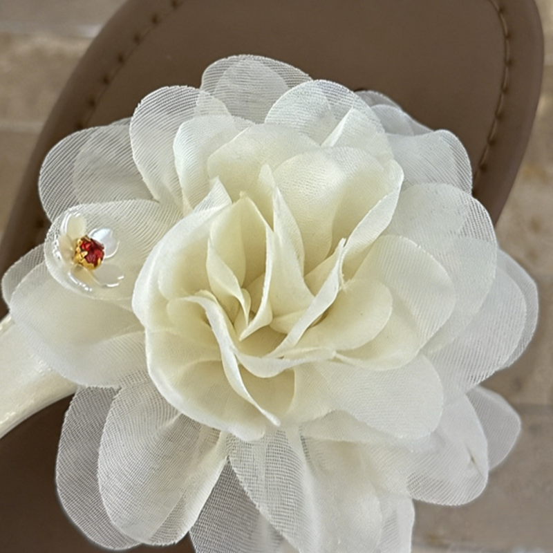 Floral Flat Slippers