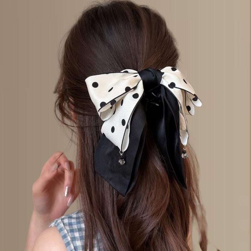 Haarspange mit Schleife