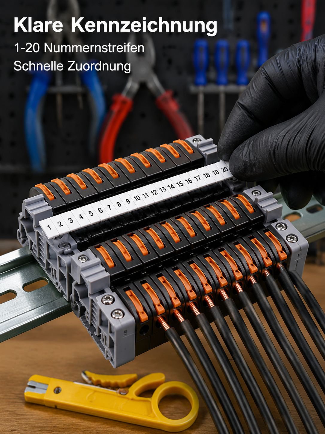 Verteilerblock für effiziente Stromverteilung