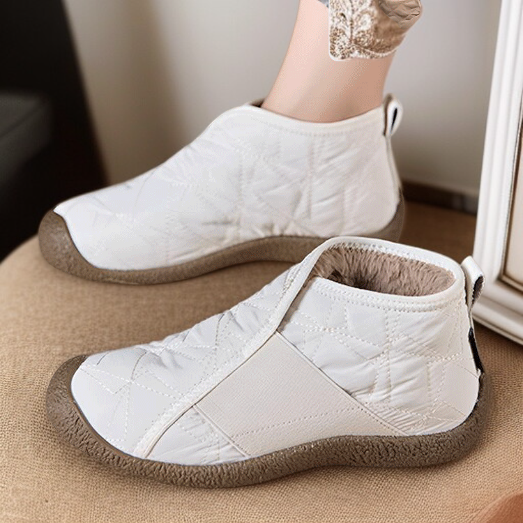 Botines de nieve antideslizantes con forro polar