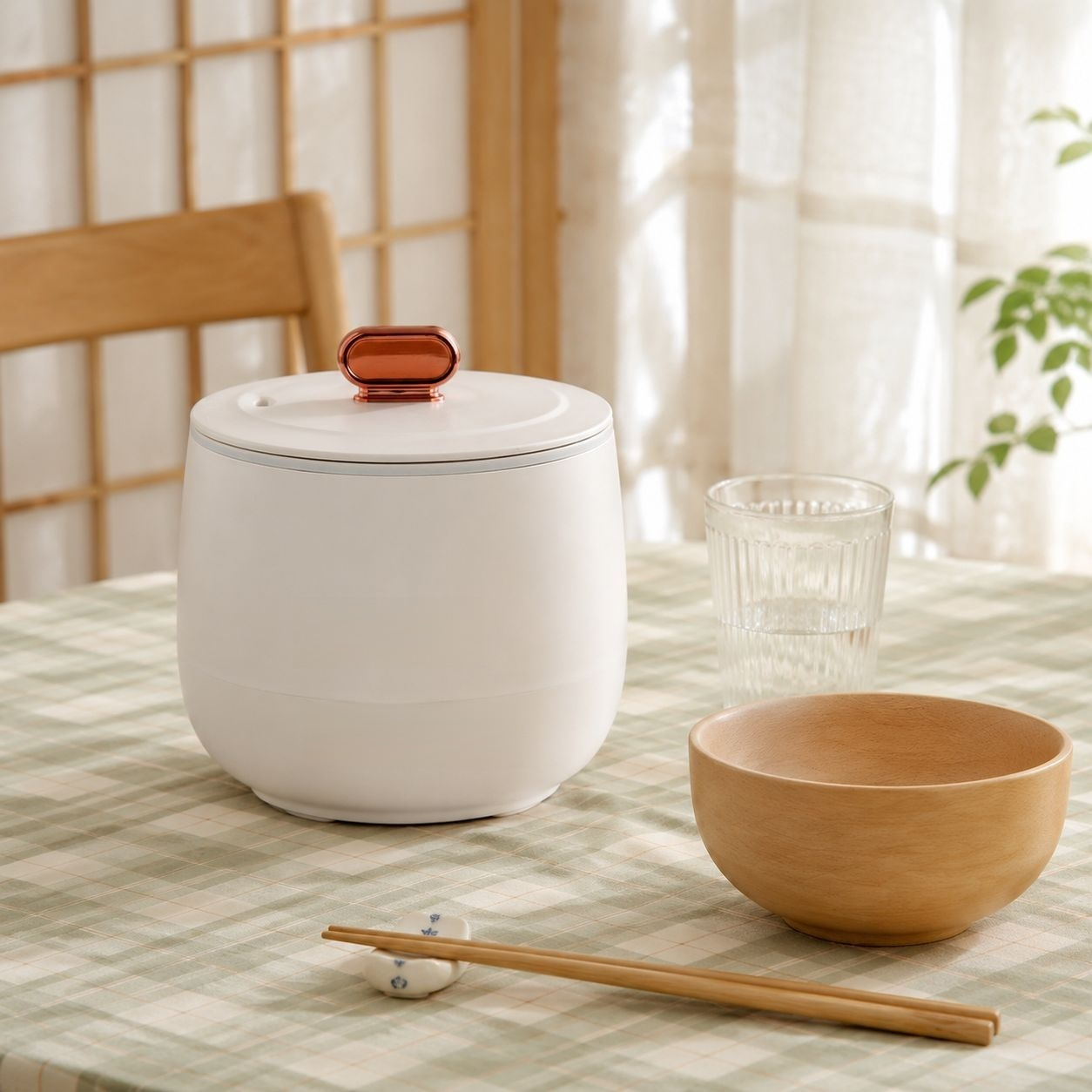 多用途小型炊飯器 ご飯・お粥・スープも作れるミニポット