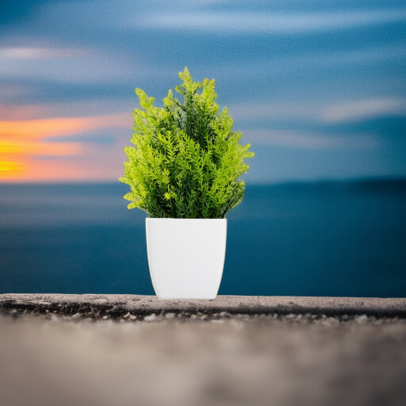 クリエイティブ鉢植え風テーブル