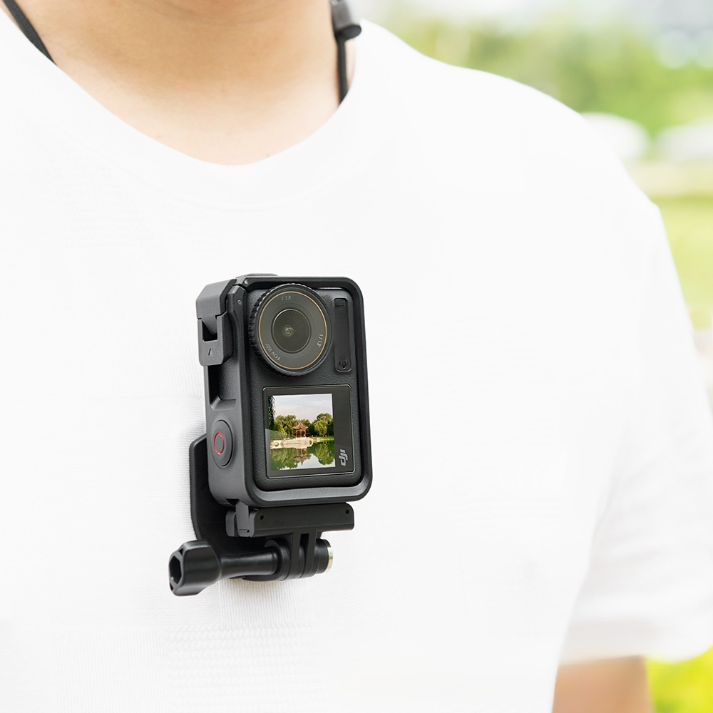 DJI 액션 카메라와 호환되는 넥다운 촬영 거치대