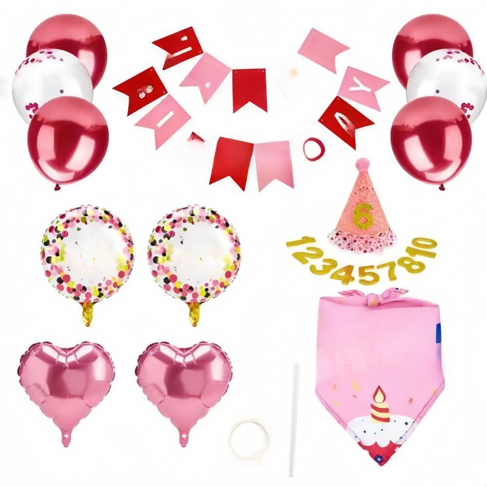 Set de cumpleaños para mascotas