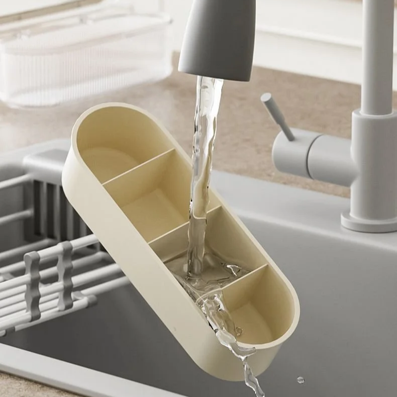 厨房带勺子调料盒