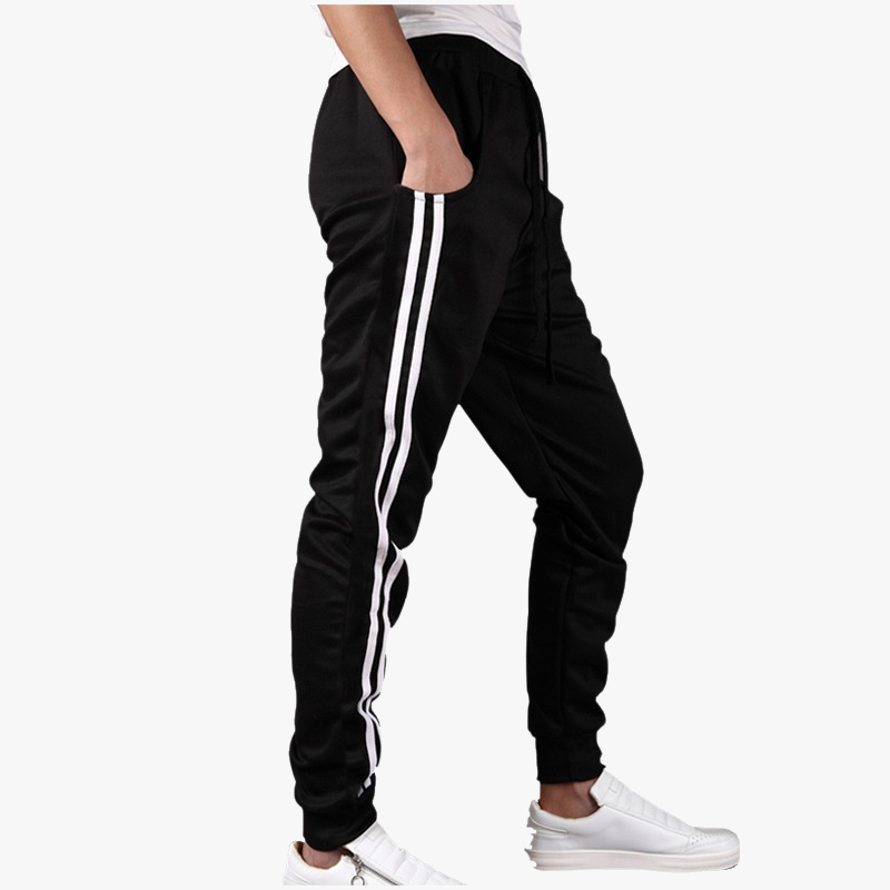 メンズ カジュアルパンツ スリム サイド ウェビング スウェットパンツ カジュアルパンツ スリム サイド スウェットパンツ ウェビング カジュアルパンツ