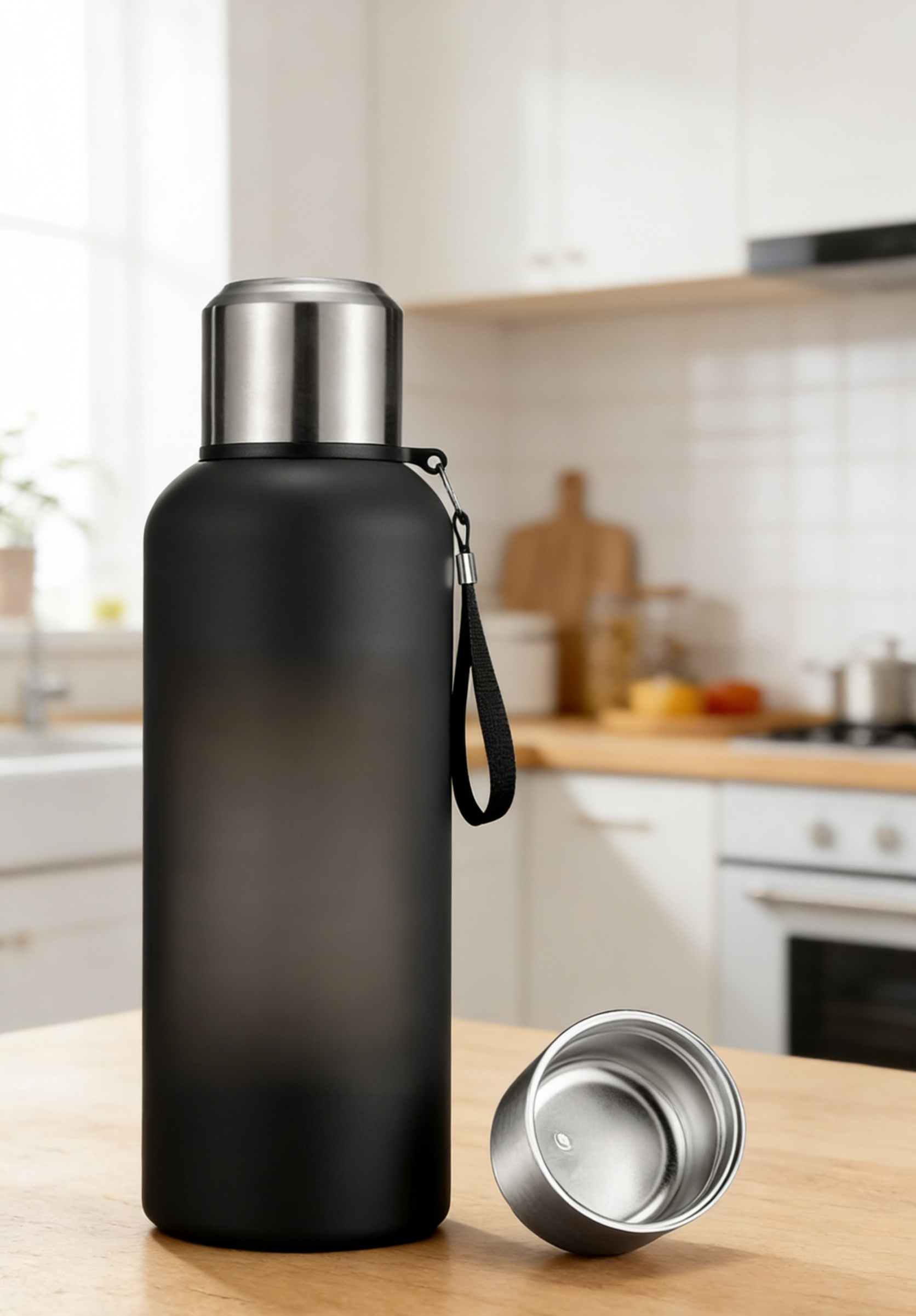 Premium stainless steel thermos flask