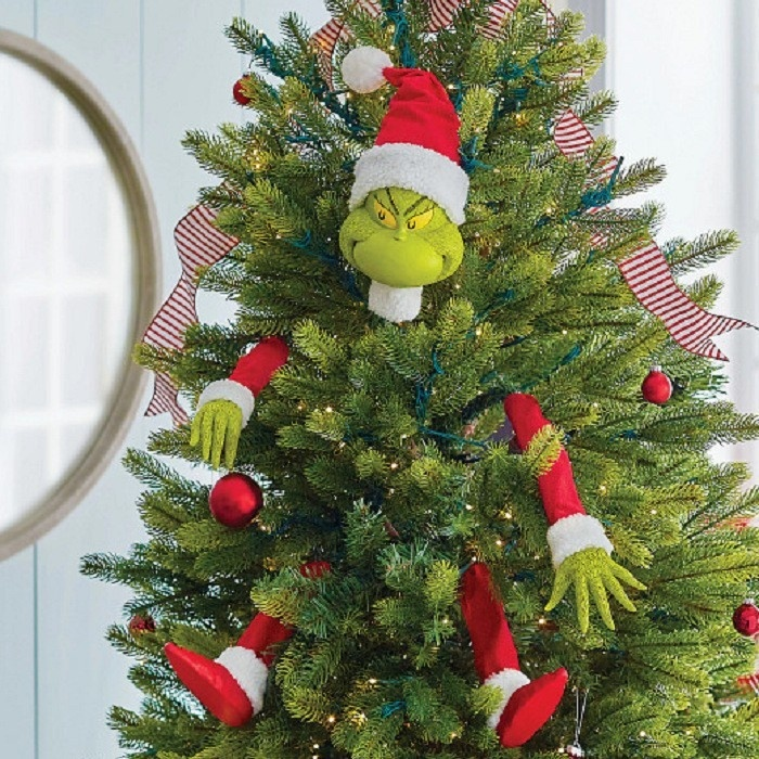 Adorno colgante Grinch para árbol de Navidad