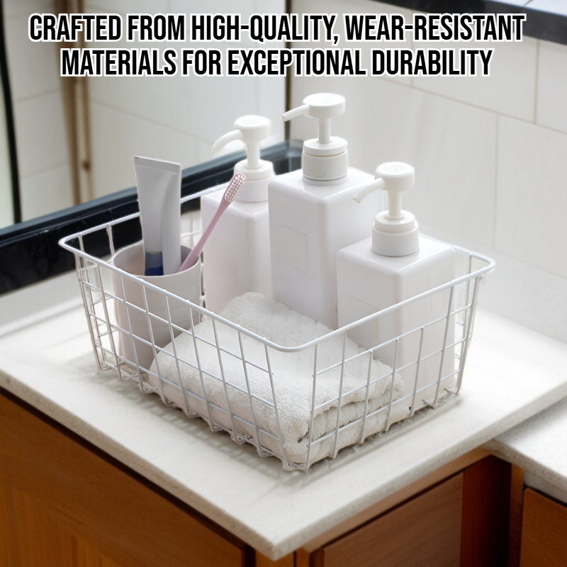 Durable Wear-Resistant Desktop Storage Basket