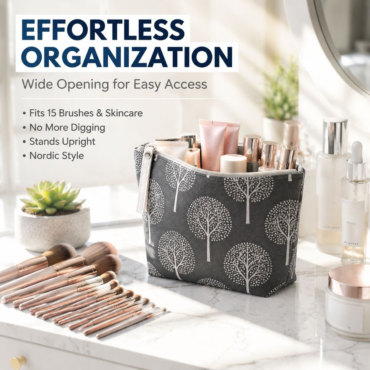 Travel Coin Purse Organizer Bag