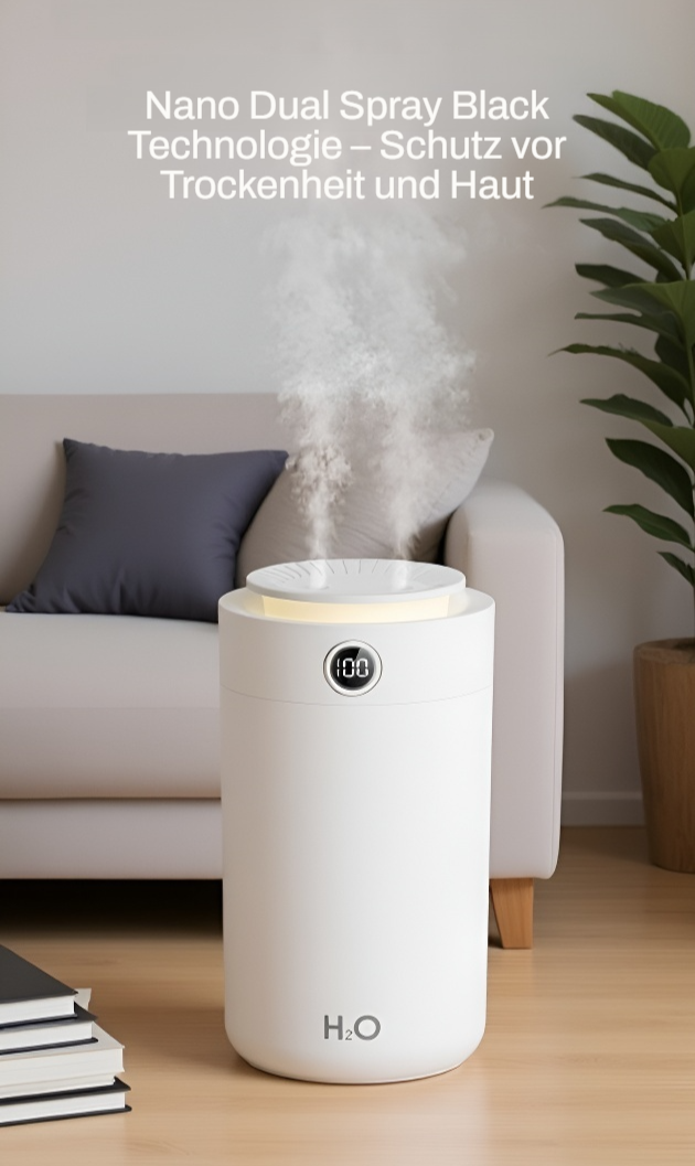 Neues Modell Doppel-Sprüh Luftbefeuchter mit großer Kapazität