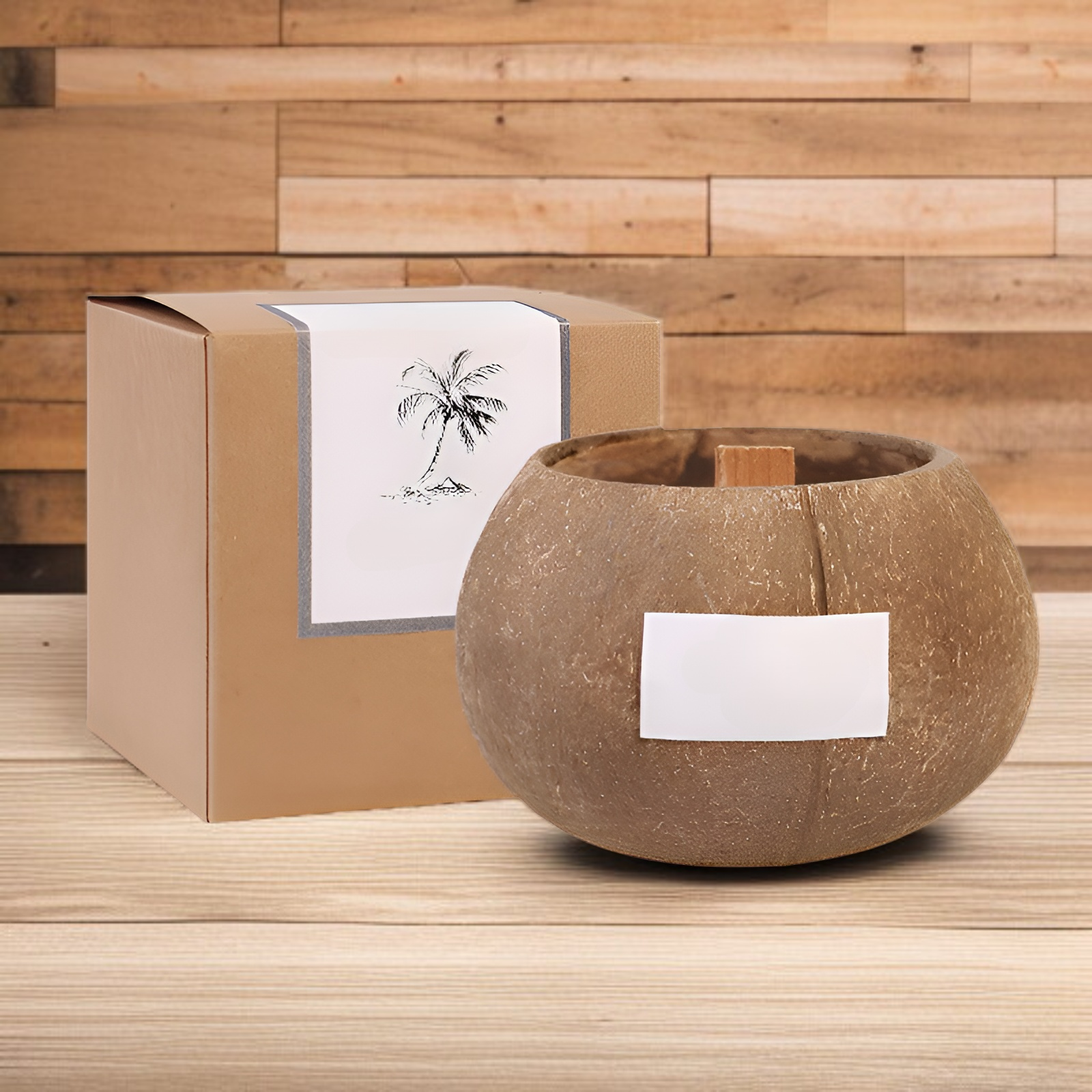 椰子殼香氛蠟燭禮盒