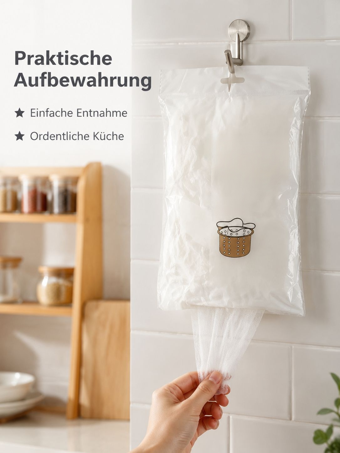 Verstopfungs-Schutz durch Einweg-Filter im Abfluss