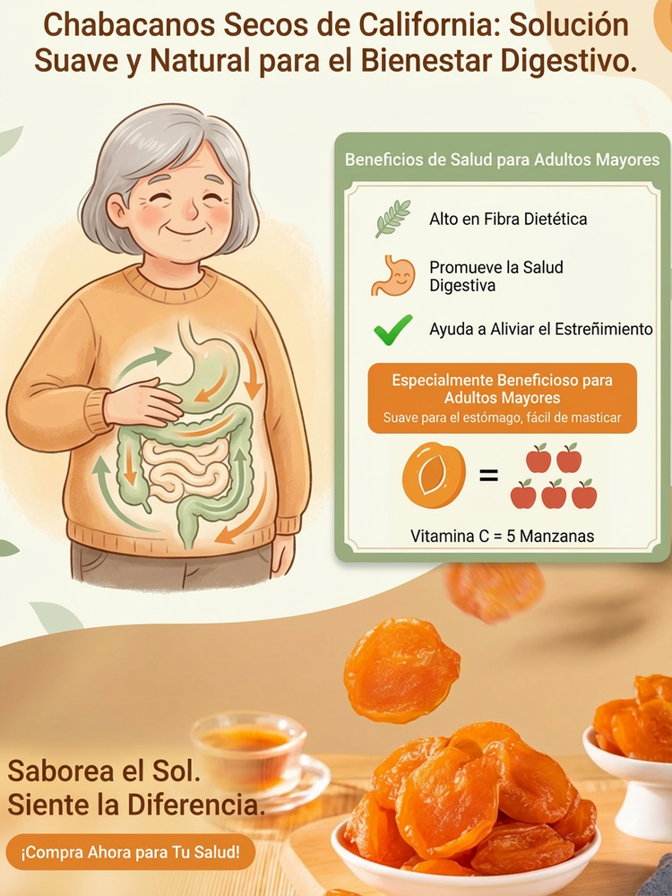 Albaricoques Secos de Xinzhou Recomendados por Médicos para la Salud Cardiovascular y Cerebral