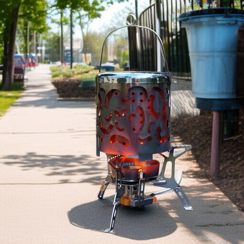 멀티히터 히터 아웃도어 히터 커버 난방 효과가 좋은 다기능 캠핑