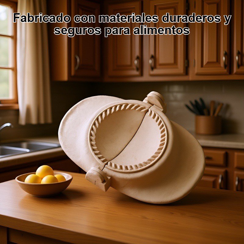 Molde para dumplings con forma de flor